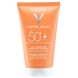 Vichy - Capital Soleil Leite protetor solar hidratante invisível FPS50 150 ml