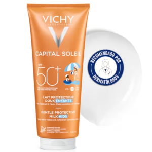 Vichy Capital Soleil Leite Protetor Solar para crianças FPS50 300 ml