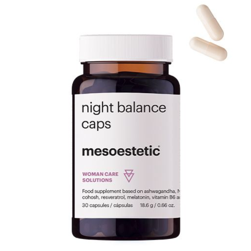 mesoestetic night balance caps Women Care Solutions