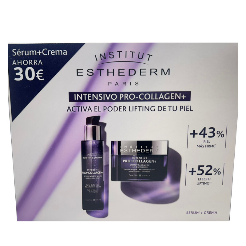 institut-esthederm-pacote-intensive-pro-collagen-creme-e-serum