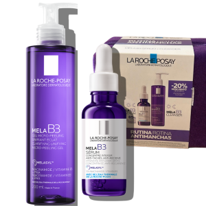 La Roche Posay - Rotina Antimanchas Mela B3 Limpeza e Sérum