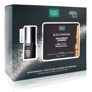 Martiderm Black Diamond Skin Complex 30 ampolas + Expression Gel Platinum