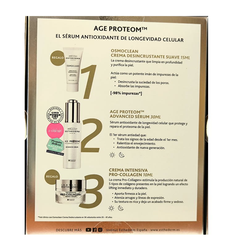 Institut Esthederm Pack Rotina antioxidante e reafirmante
