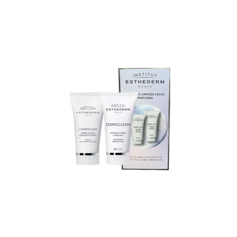 Institut Esthederm - Pack Osmoclean crema desincrustante suave + mascarilla goma aclaradora